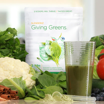 Slenderiiz® Giving Greens® - Shop at Biosense-Ariix.com - Slenderiiz Giving Greens - whole-food veggie